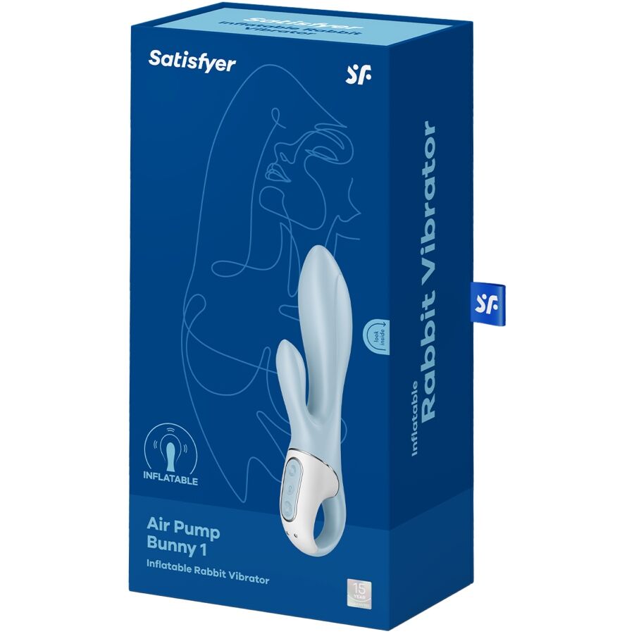 Vibrateur rabbit gonflable à pompe — SATISFYER VIBRATOR