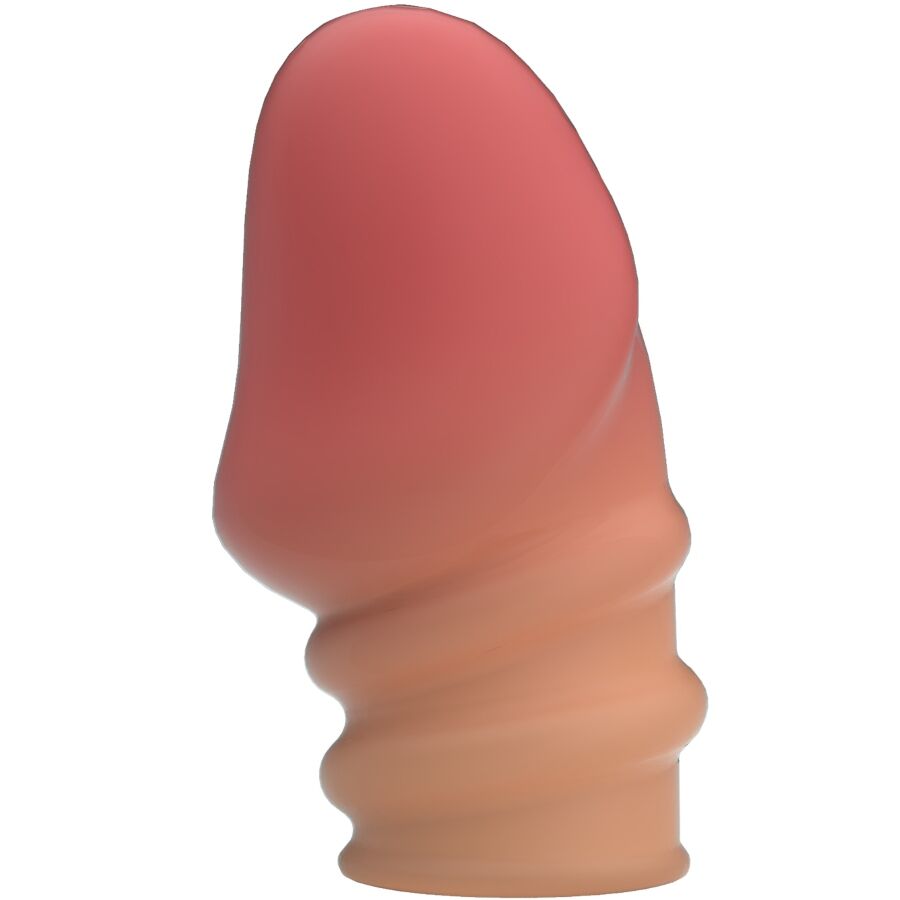 Manchon d'extension pénienne en TPR rose — PRETTY LOVE MALE