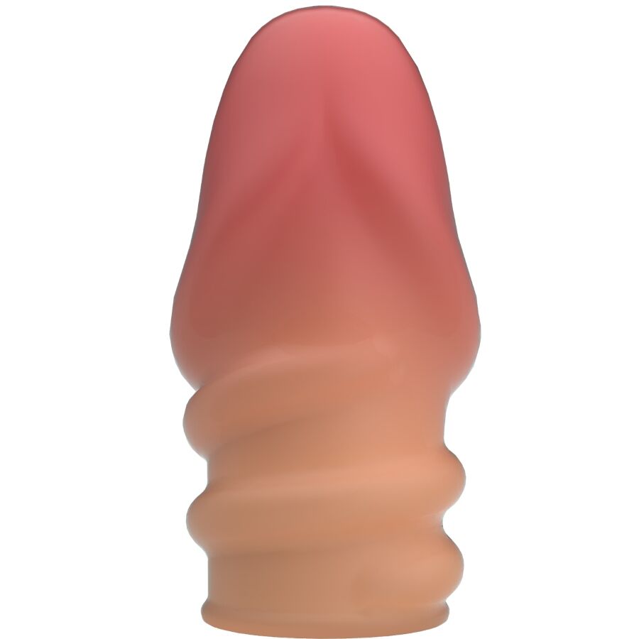 Manchon d'extension pénienne en TPR rose — PRETTY LOVE MALE