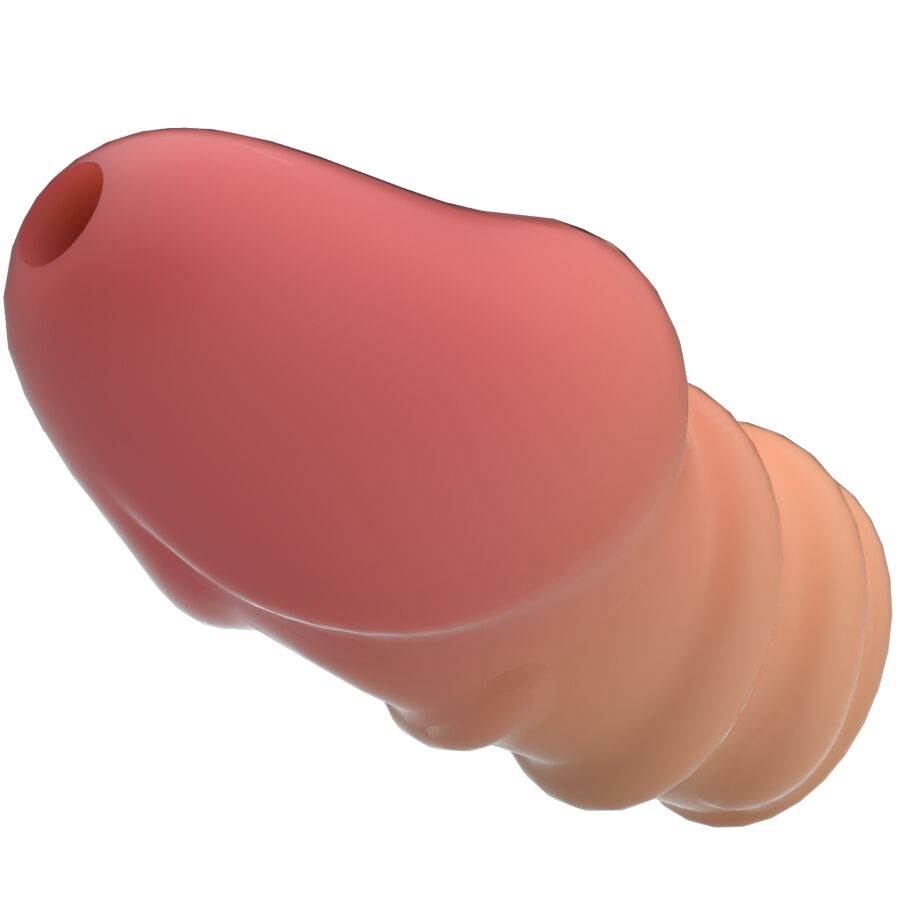Manchon d'extension pénienne en TPR rose — PRETTY LOVE MALE