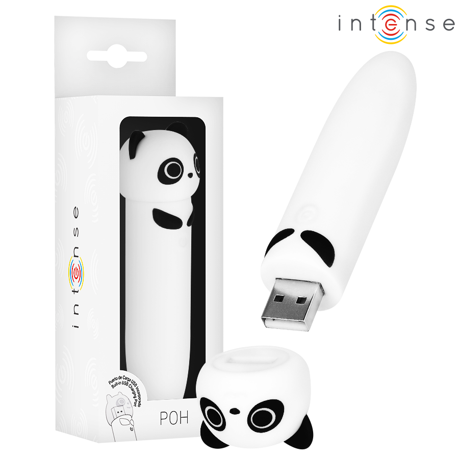 Bullet vibrant panda rechargeable — INTENSE FUN TOYS