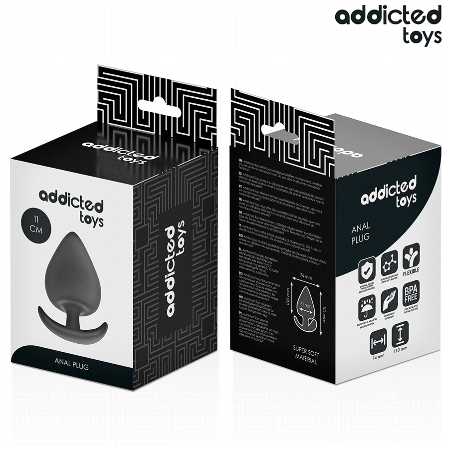 Plug anal XXL 11 cm — ADDICTED TOYS