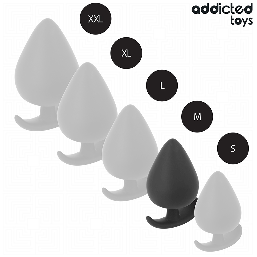 Plug anal taille m 6,6 cm — ADDICTED TOYS