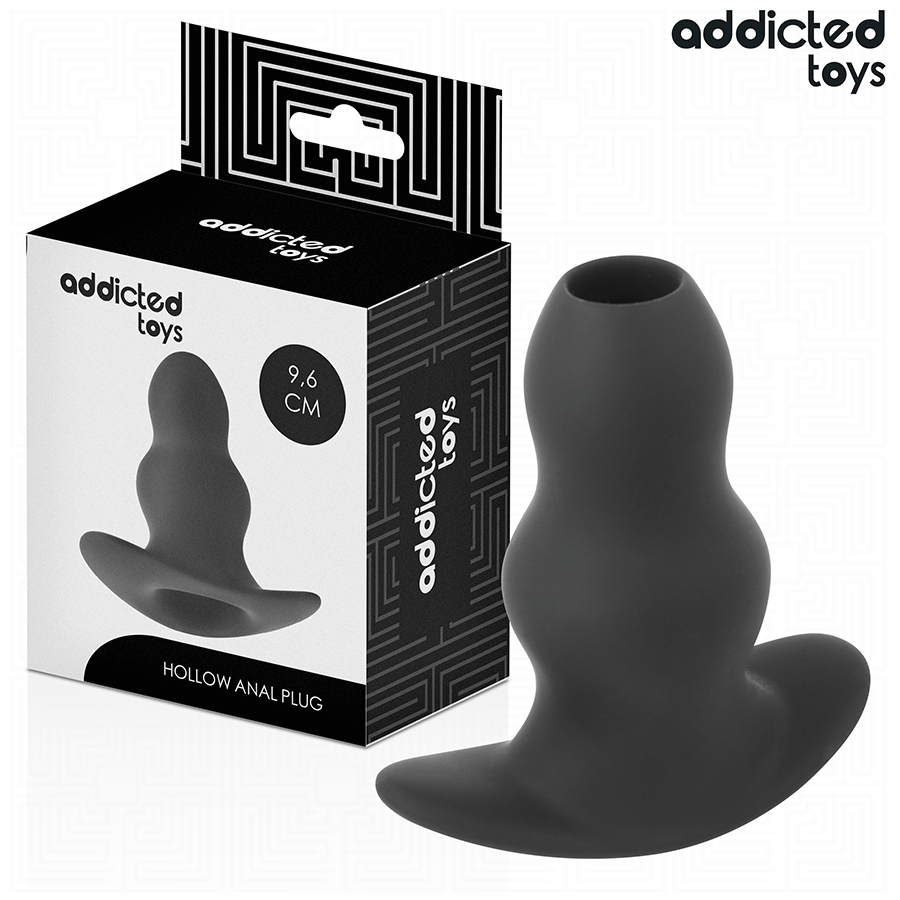 Plug anal creux taille M 9,6 cm — ADDICTED TOYS
