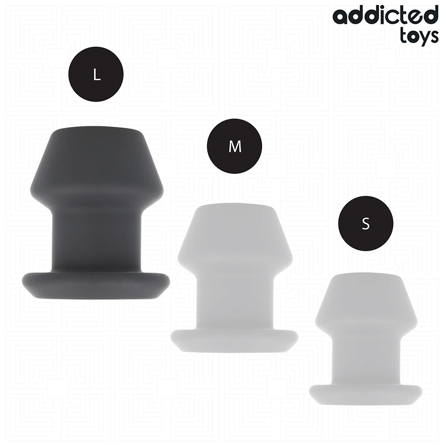 Plug anal creux extrême taille L 10,4 cm — ADDICTED TOYS
