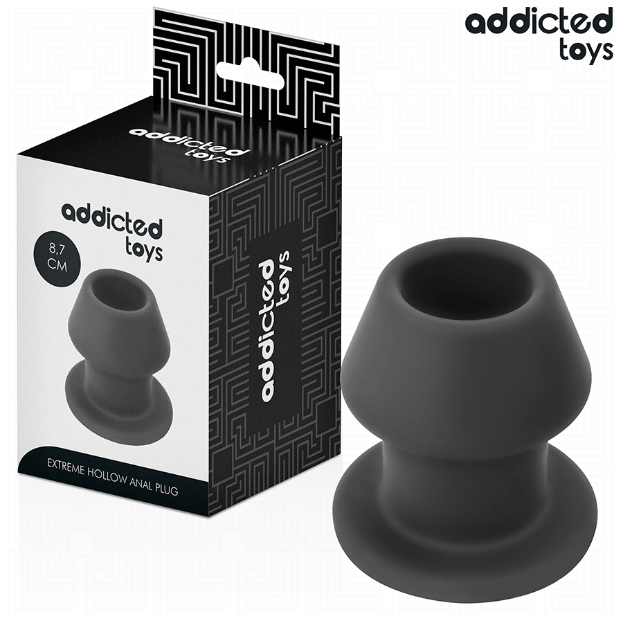 Plug anal creux extrême en silicone — ADDICTED TOYS