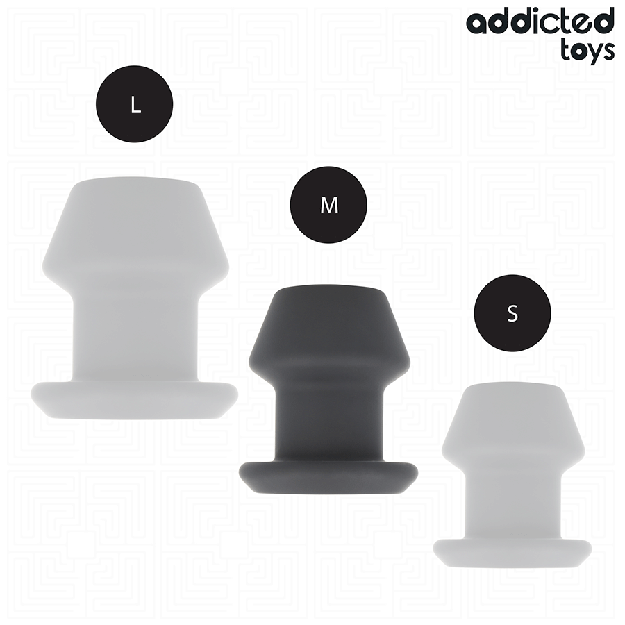 Plug anal creux extrême en silicone — ADDICTED TOYS