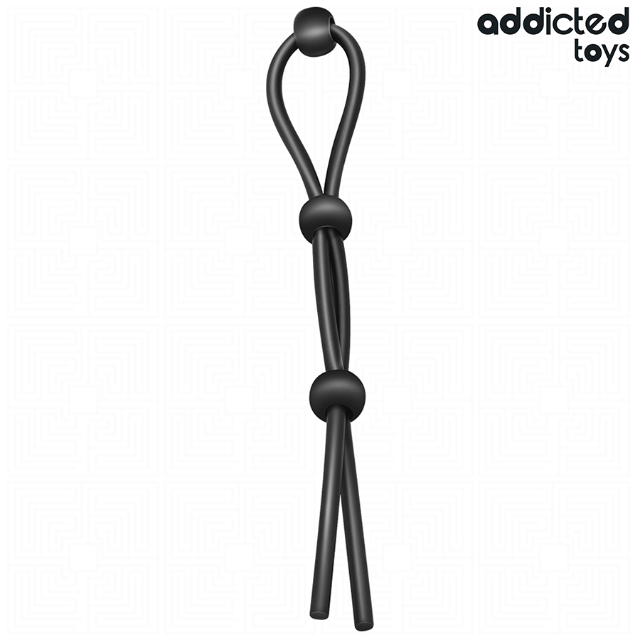 Corde pénienne triple boucle en silicone — ADDICTED TOYS