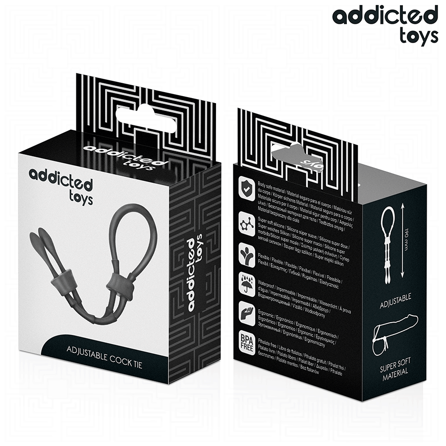 Corde de contention réglable en silicone — ADDICTED TOYS