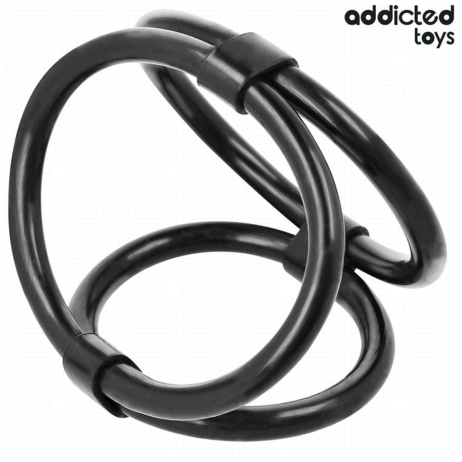 Anneau pénien triple — ADDICTED TOYS
