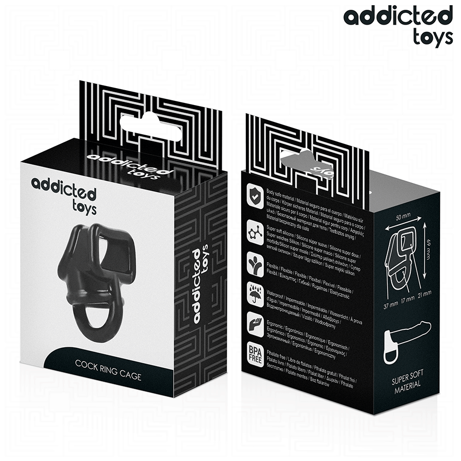 Anneau de contention en cage — ADDICTED TOYS