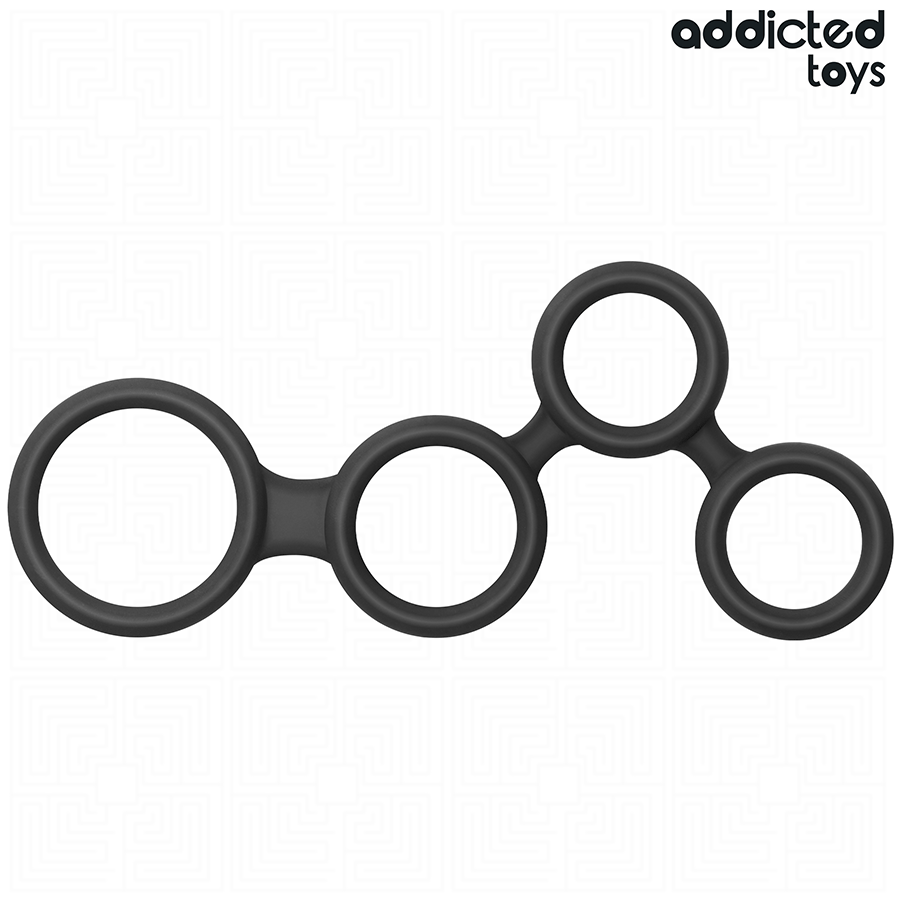 Anneau pénien à séparateur testicules — ADDICTED TOYS