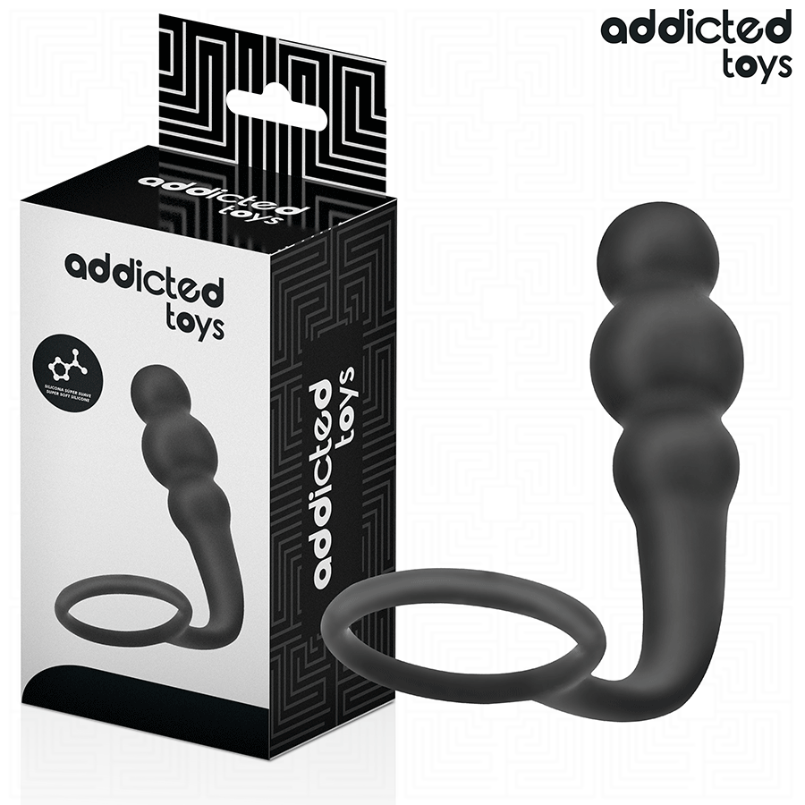plug anal avec anneau de contrôle — ADDICTED TOYS