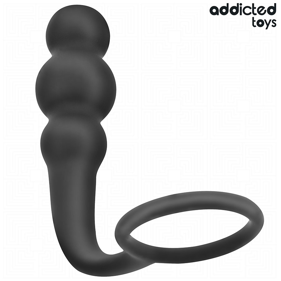 plug anal avec anneau de contrôle — ADDICTED TOYS