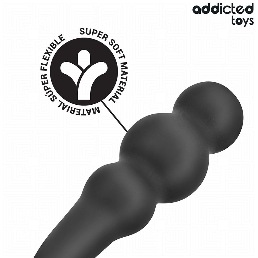 plug anal avec anneau de contrôle — ADDICTED TOYS