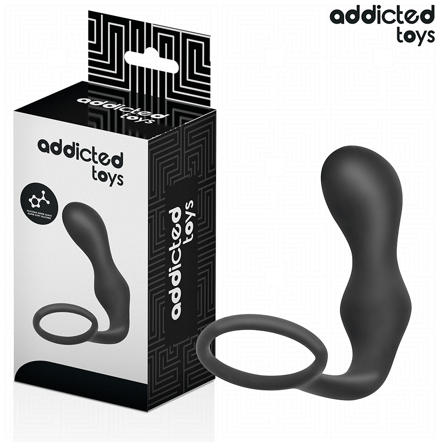 Plug anal avec anneau testiculaire — ADDICTED TOYS