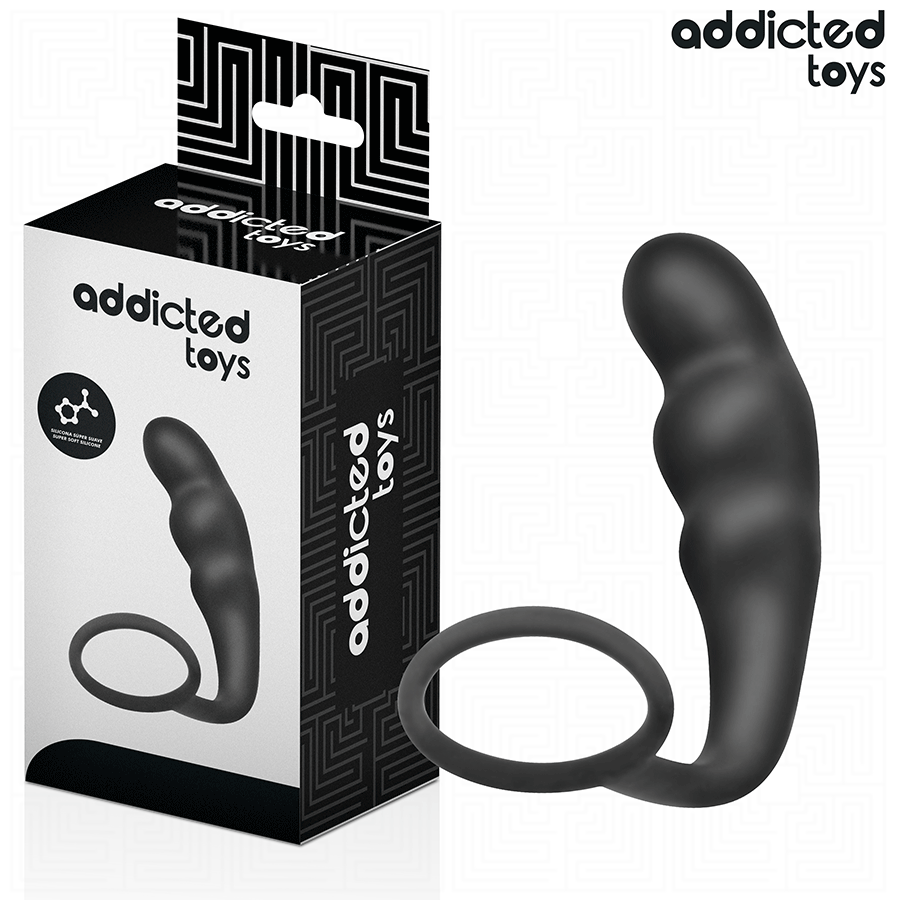 Plug anal avec anneau modèle 4 — ADDICTED TOYS