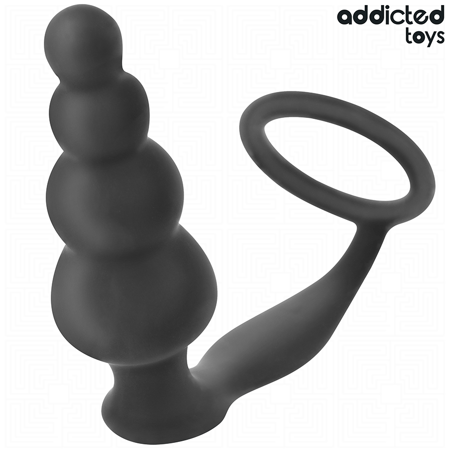 Plug anal avec anneau profond modèle 5 — ADDICTED TOYS
