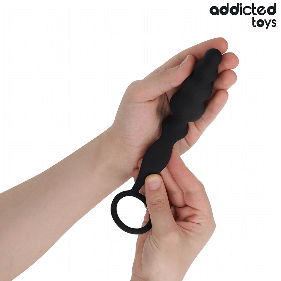 Plug anal avec anneau profond modèle 5 — ADDICTED TOYS