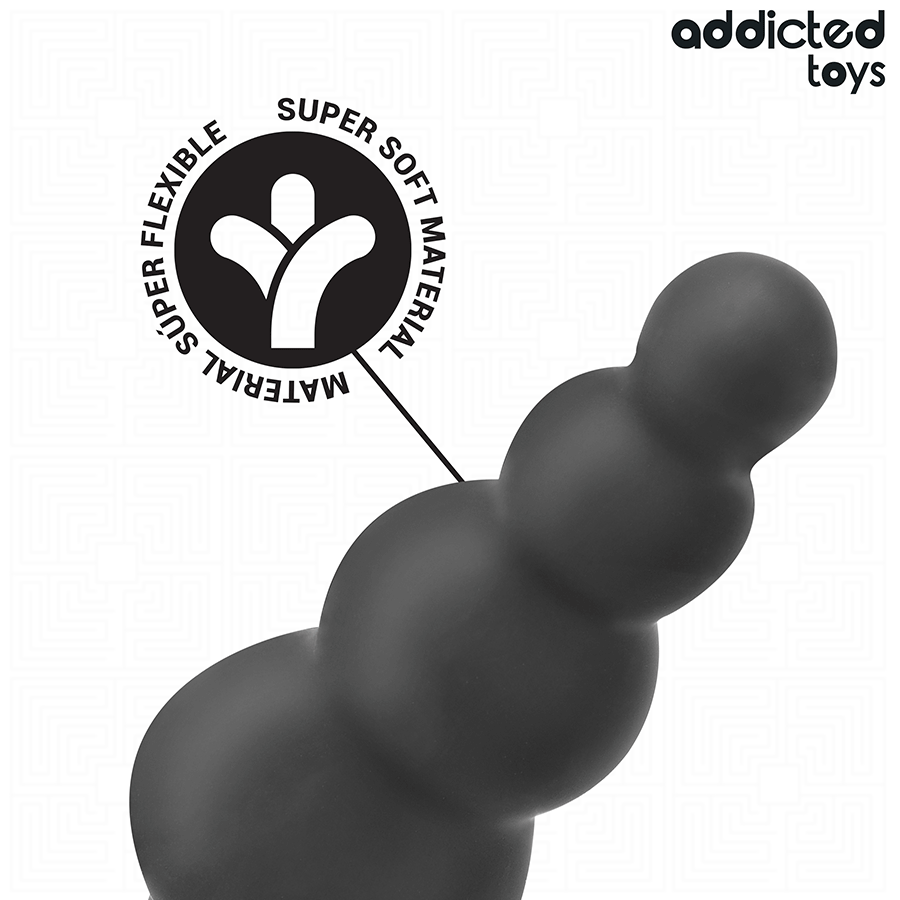 Plug anal avec anneau profond modèle 5 — ADDICTED TOYS