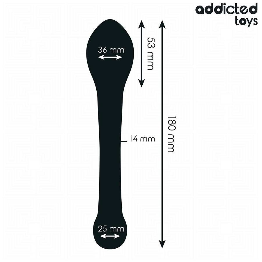 Stimulateur anal progressif 18 cm — ADDICTED TOYS