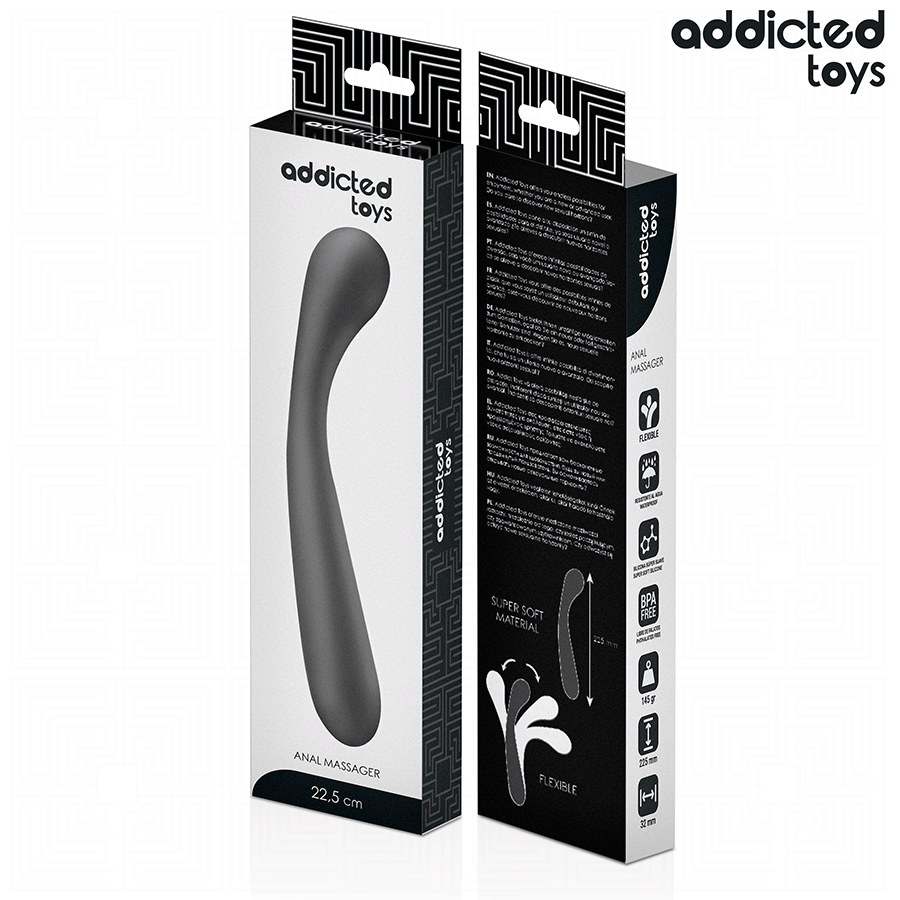 Masseur anal progressif profond 22,5 cm — ADDICTED TOYS