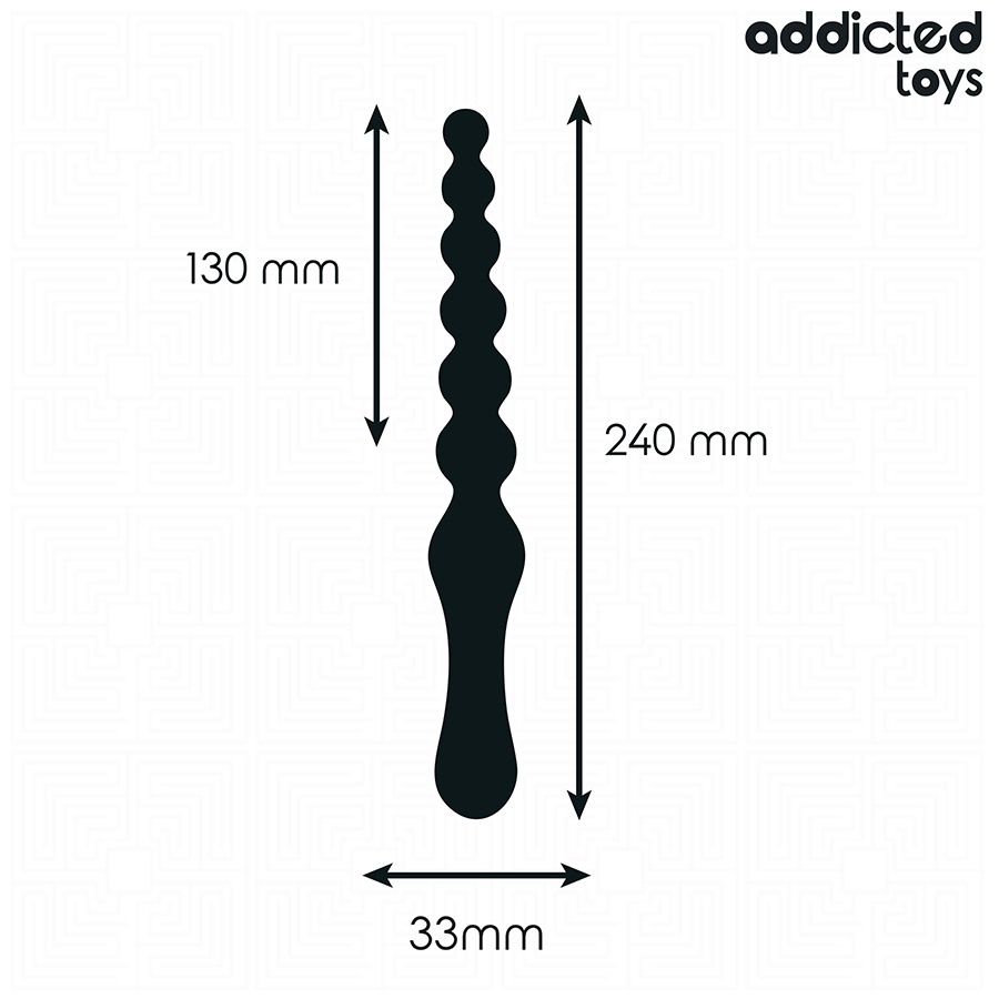Masseur anal progressif 24 cm — ADDICTED TOYS