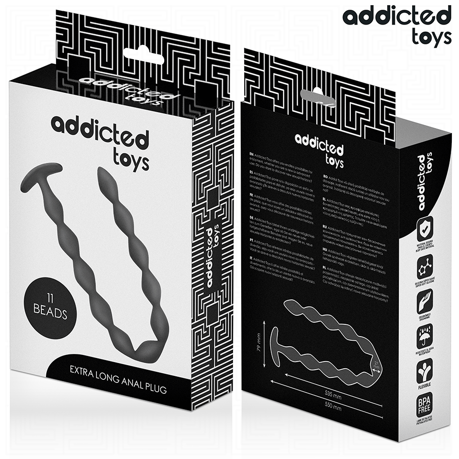 Plug anal extra long progressif — ADDICTED TOYS