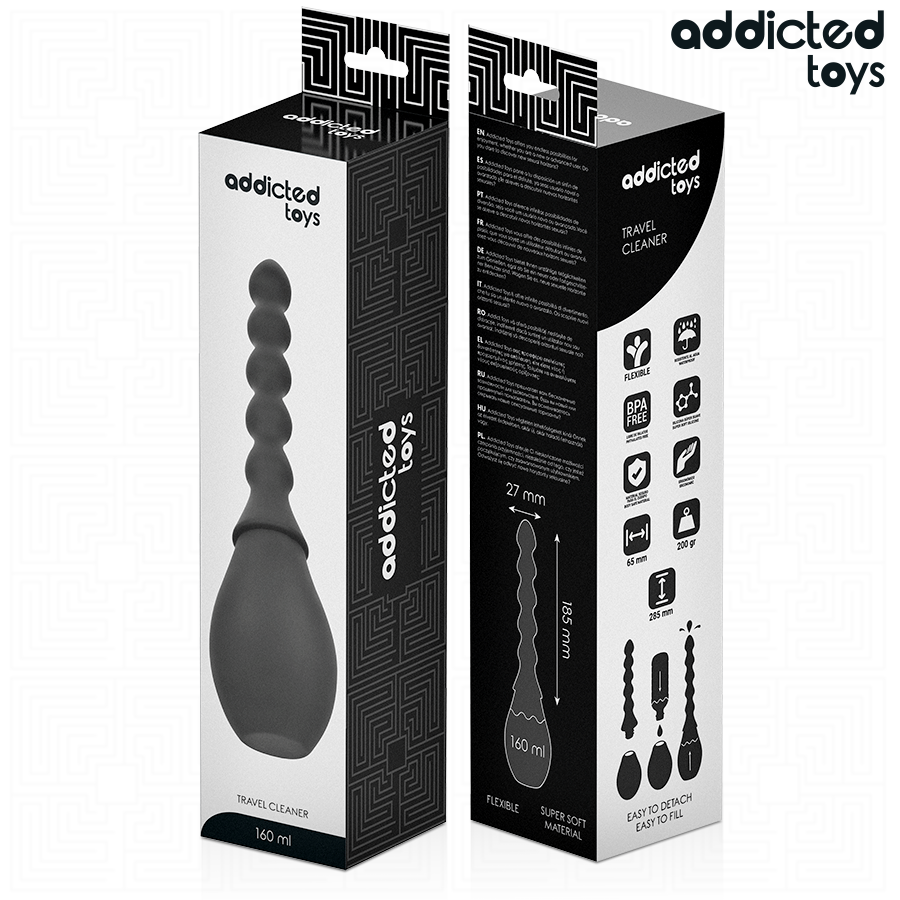Nettoyant de voyage rechargeable — ADDICTED TOYS