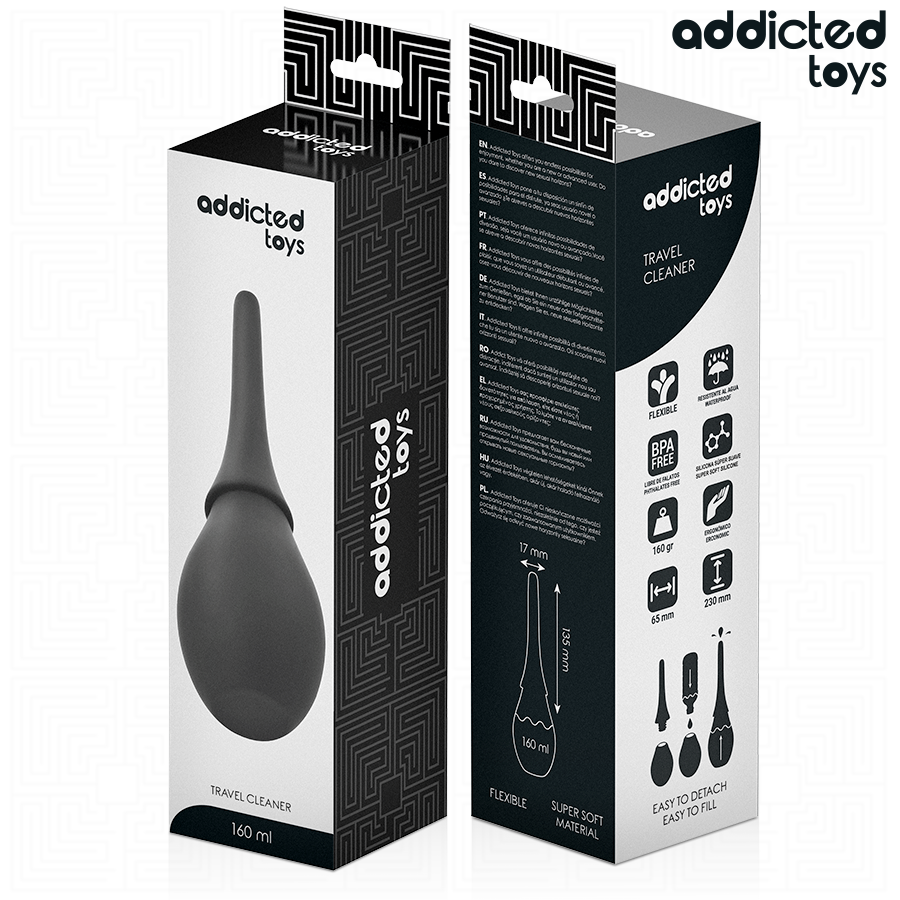 Nettoyant de voyage compact — ADDICTED TOYS