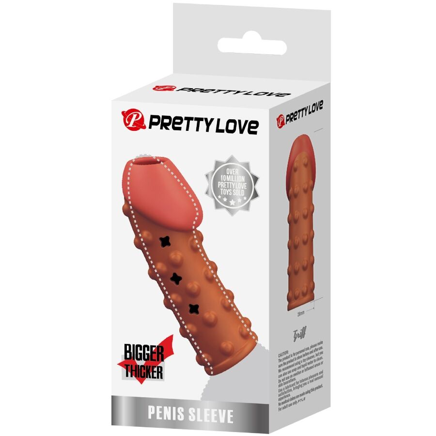 Manchon pénien serré et volumateur naturel — PRETTY LOVE MALE