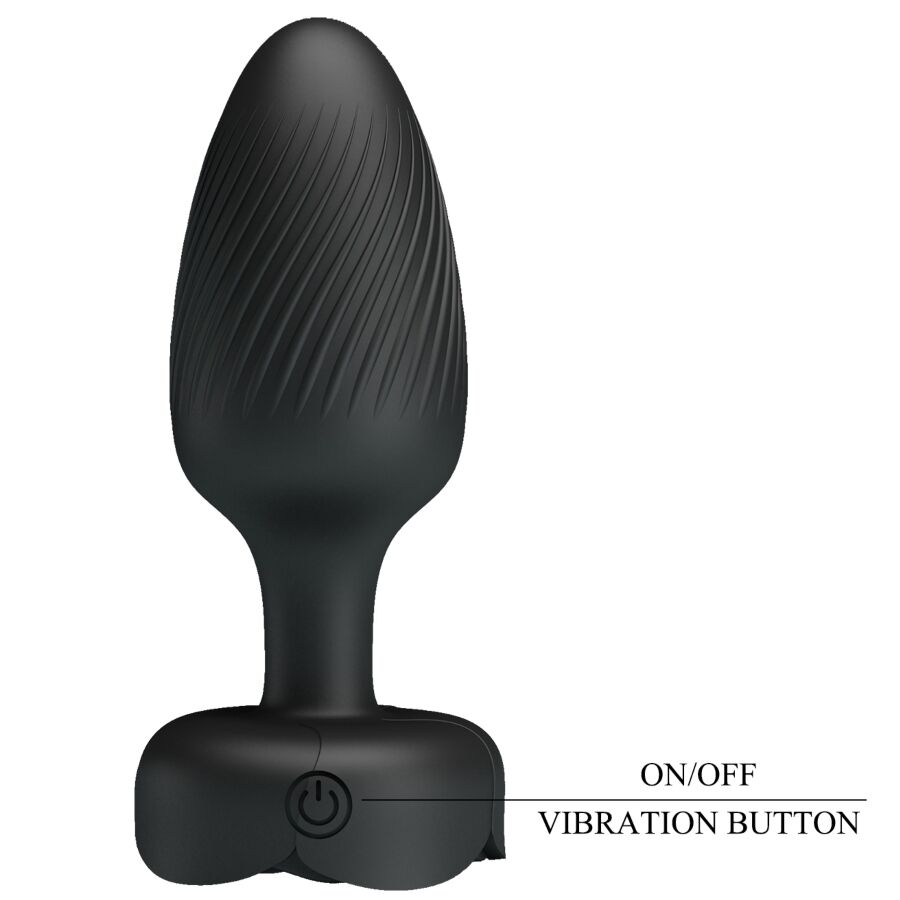 Plug anal vibrant à lumière LED — PRETTY LOVE