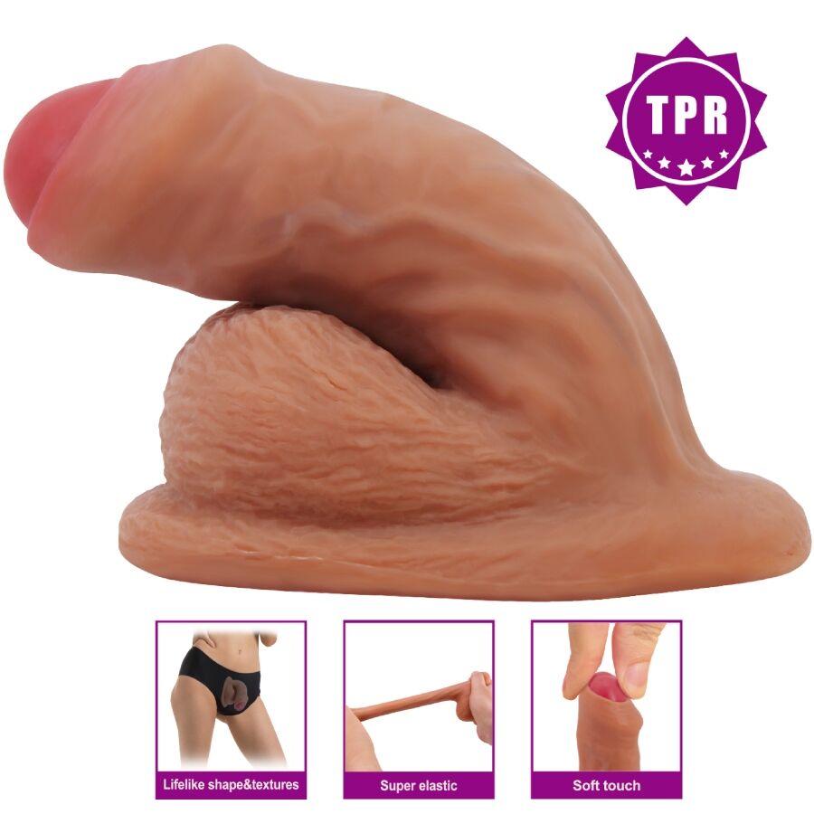 Gode ultra-réaliste flexible 9,5 cm — PRETTY LOVE