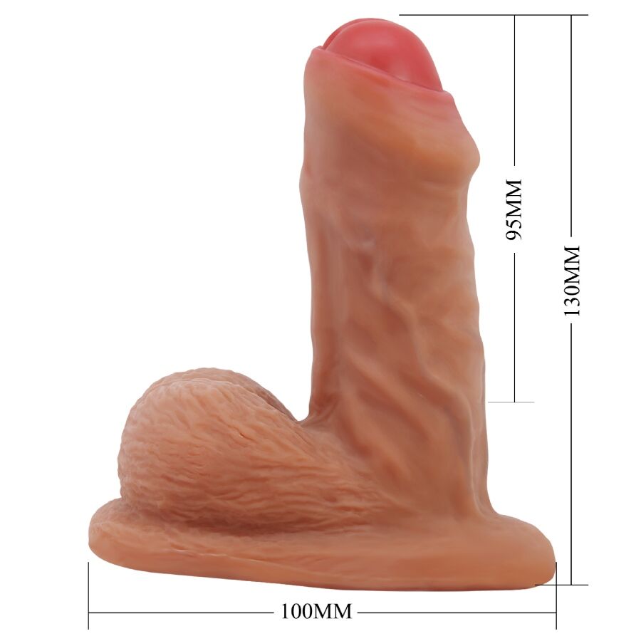 Gode ultra-réaliste flexible 9,5 cm — PRETTY LOVE