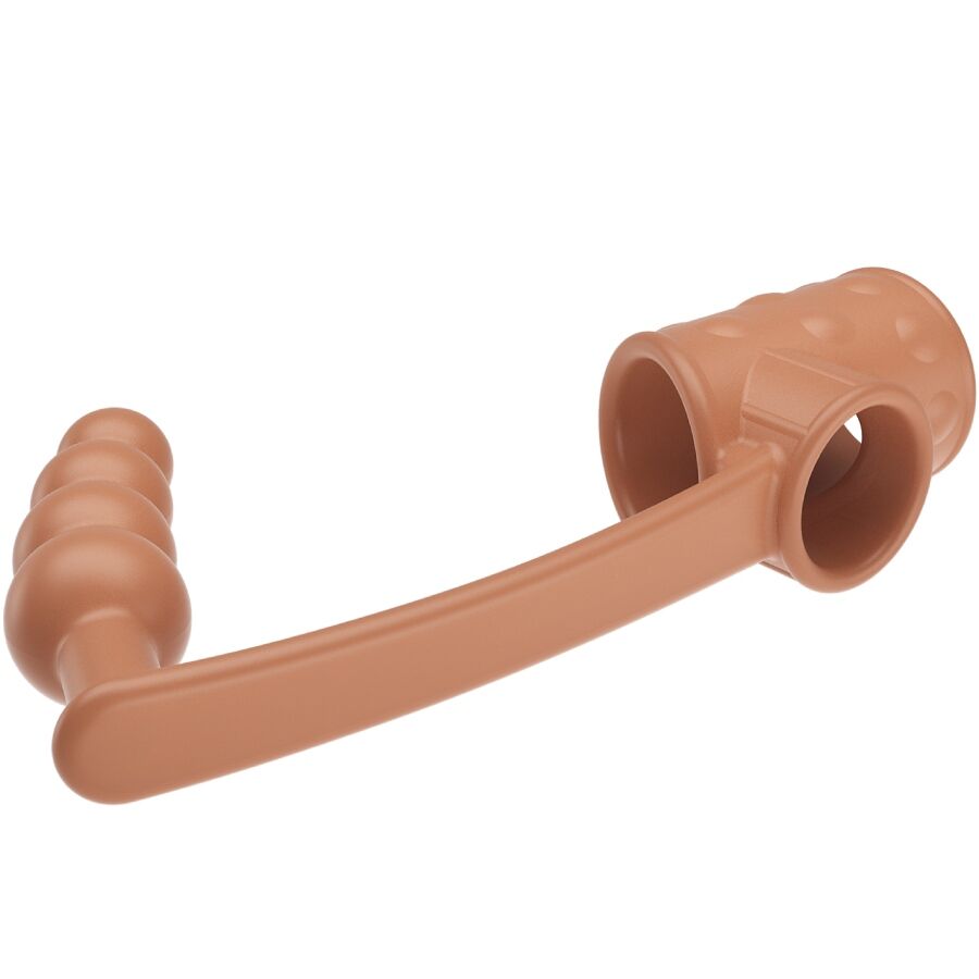 Manchon pénis avec plug anal naturel — PRETTY LOVE MALE