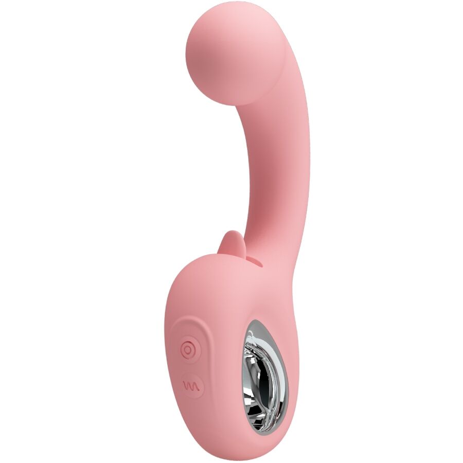 Vibrateur double stimulation point G et clitoris — PRETTY LOVE SMART
