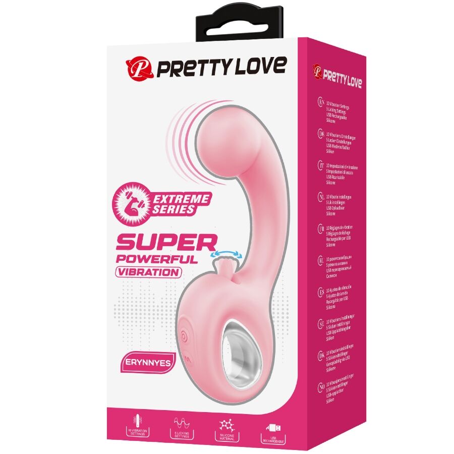 Vibrateur double stimulation point G et clitoris — PRETTY LOVE SMART