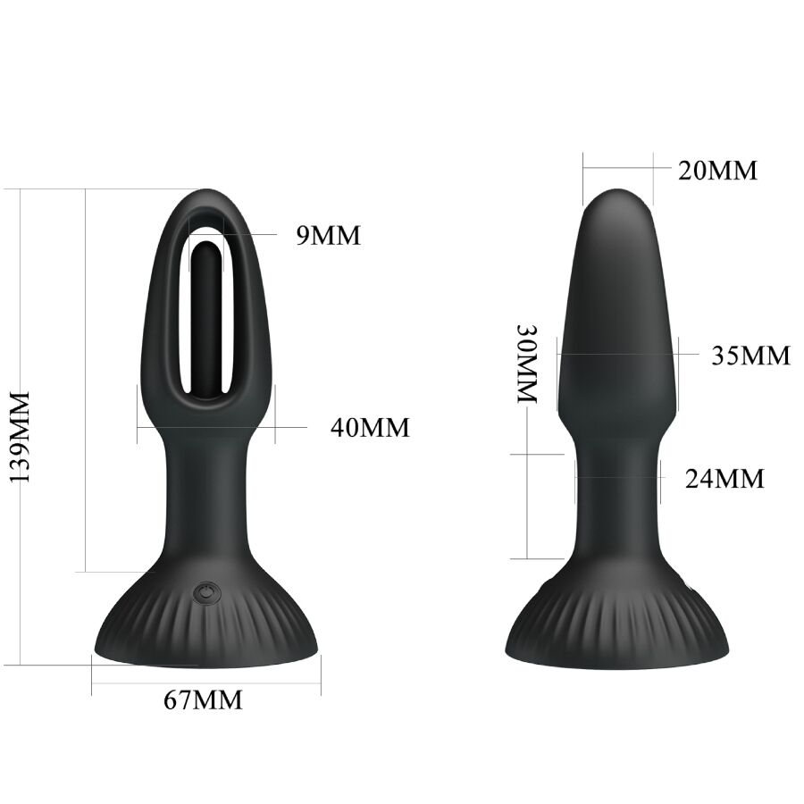 Plug anal vibrant Hubert 7 modes — PRETTY LOVE