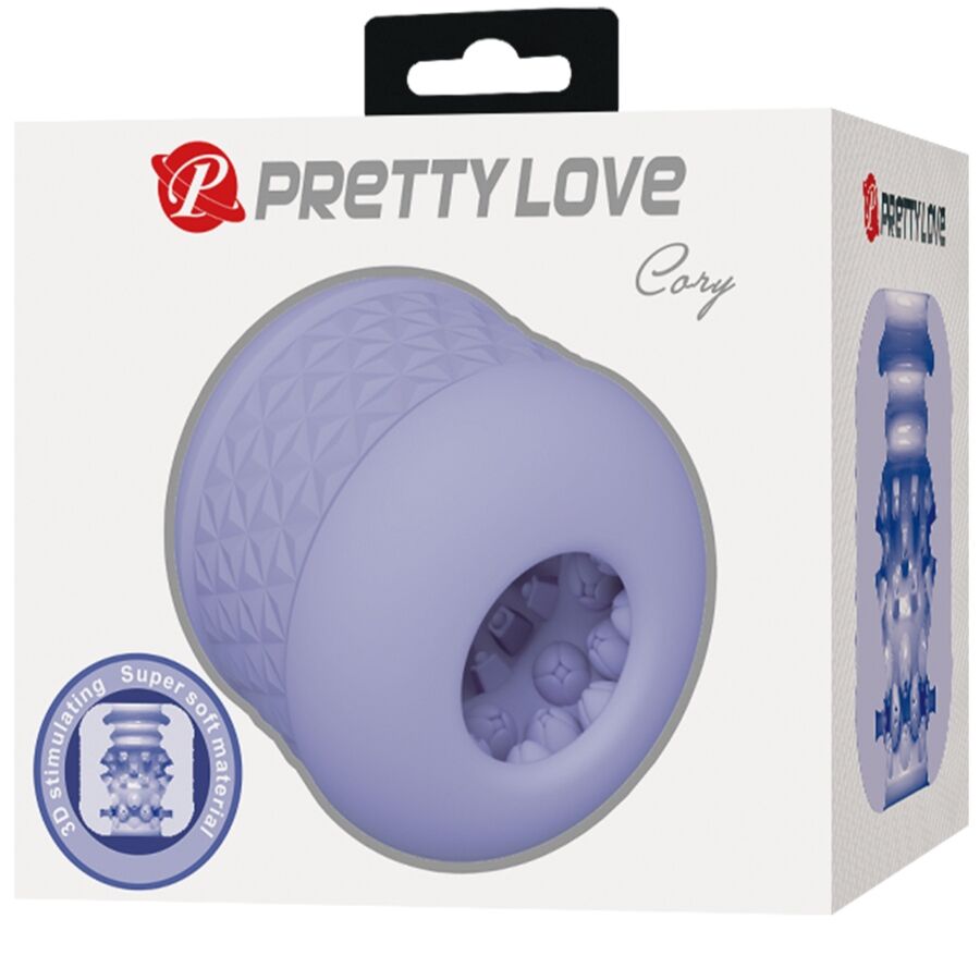 Masturbateur double face à palpeurs — PRETTY LOVE MALE