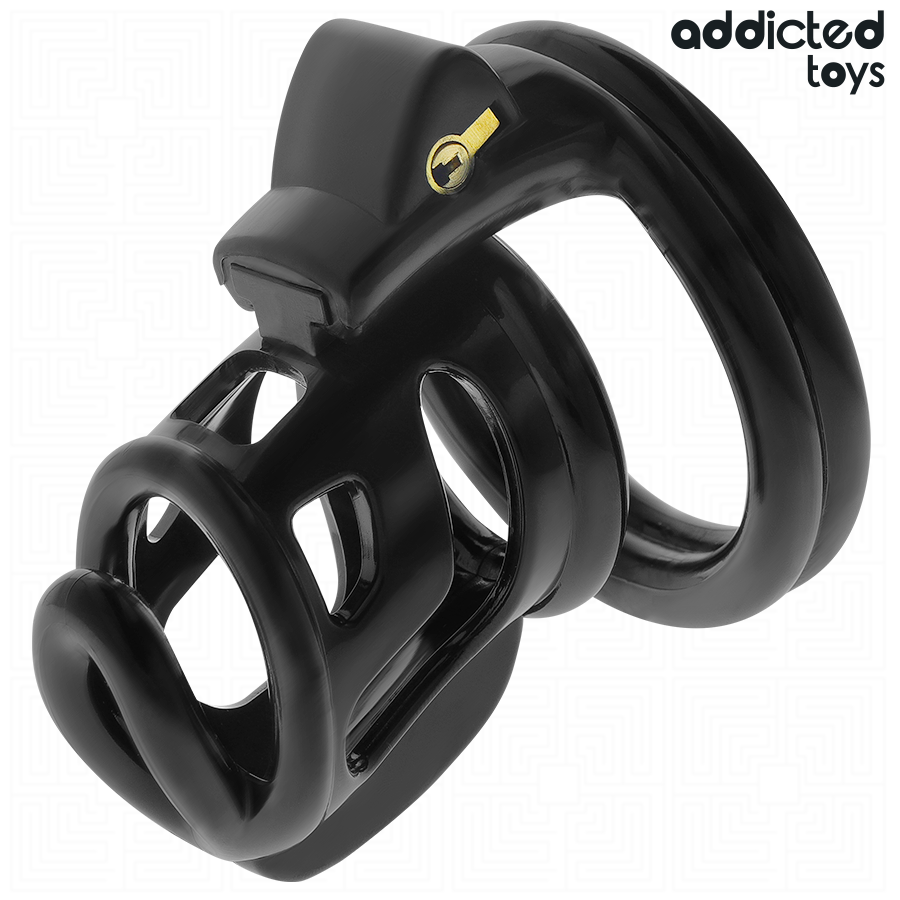 Cage de chasteté métallique verrouillable — ADDICTED TOYS LOCKED