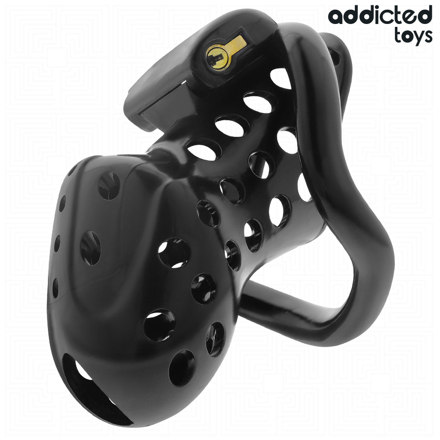 Cage de chasteté ajustable avec cadenas — ADDICTED TOYS LOCKED