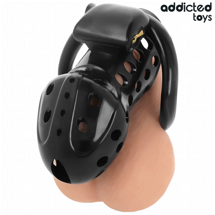 Cage de chasteté ajustable avec cadenas — ADDICTED TOYS LOCKED