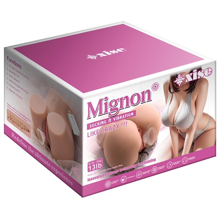 Realistic Suction & Vibration Masturbator with Remote — XISE