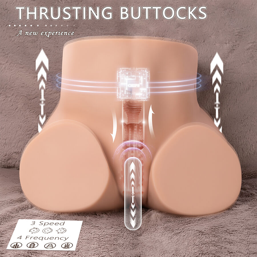Masturbateur réaliste multipositions à vibrations — XISE