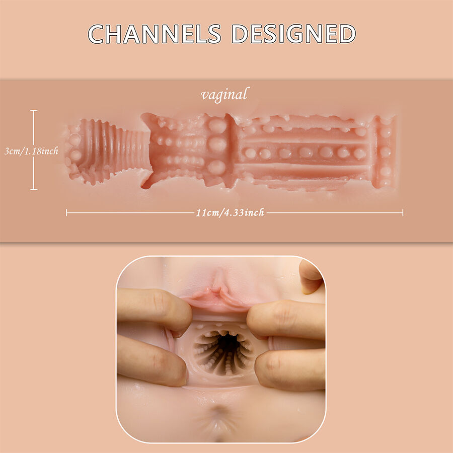 Masturbateur réaliste multipositions à vibrations — XISE