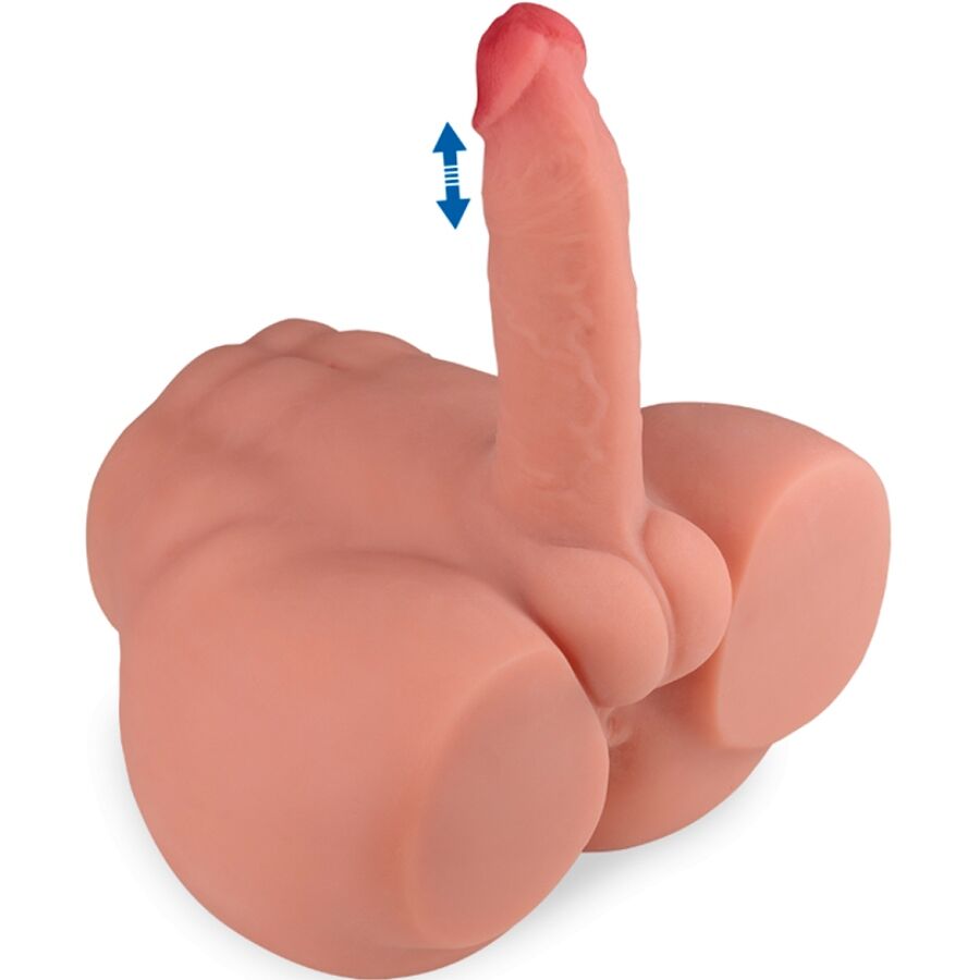 Masturbateur réaliste à poussée frontale double stimulation — XISE