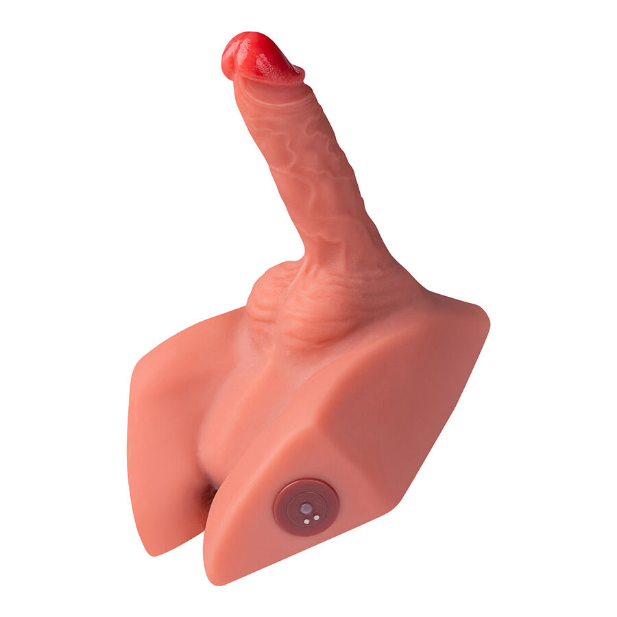 Masturbateur double stimulation réaliste avec poussée — XISE