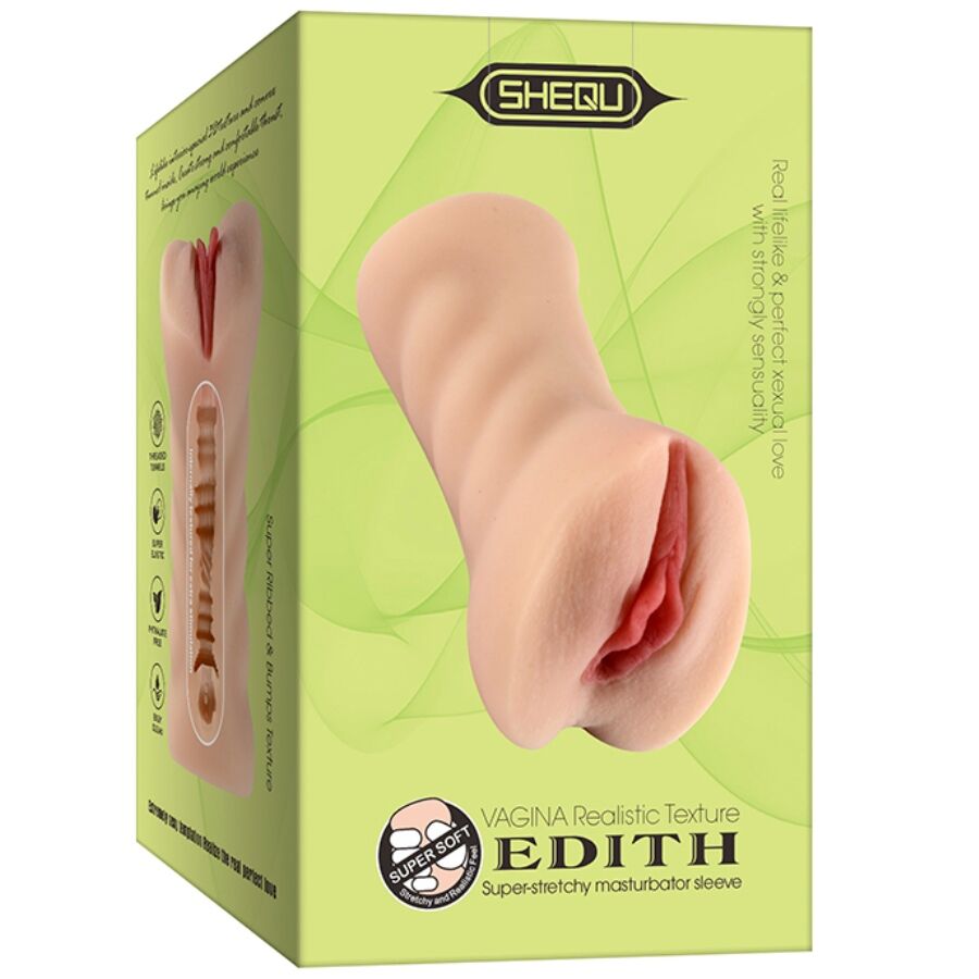 Masturbateur vaginal réaliste Edith — SHEQU