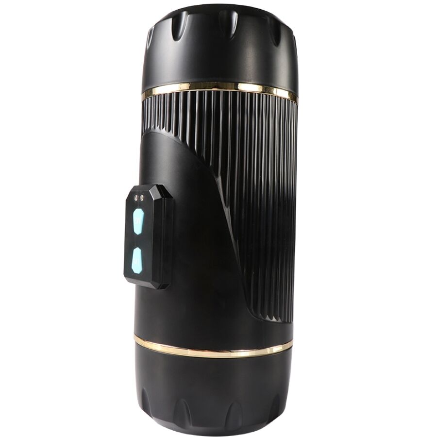 Masturbateur double stimulation bouche et vagin vibrant — SHEQU