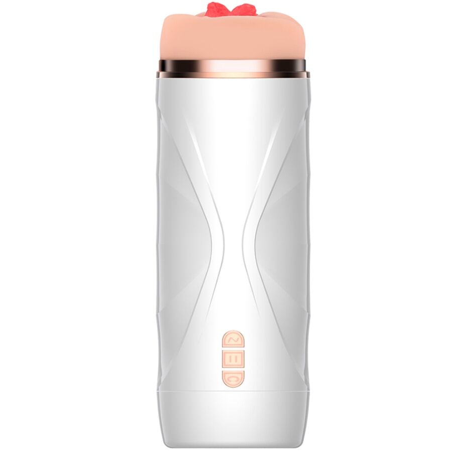 Masturbateur vibrant avec aspiration et texture réaliste — SHEQU